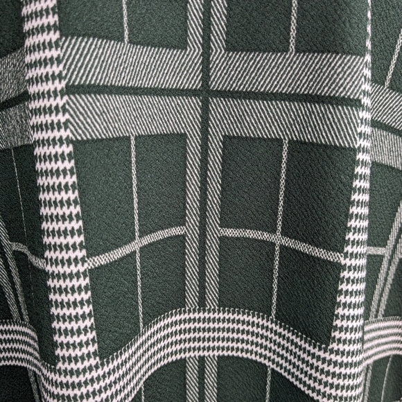 Attitudes womens long sleeve stretch check print button shirt pockets sz 4x bb20 - Picture 6 of 11